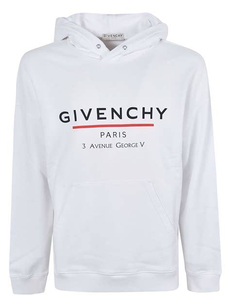 white Givenchy hoodie